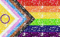 sparkly progress flag